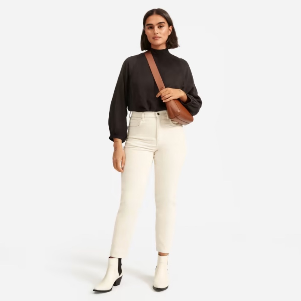 Everlane Cheeky Straight corduroy in canvas